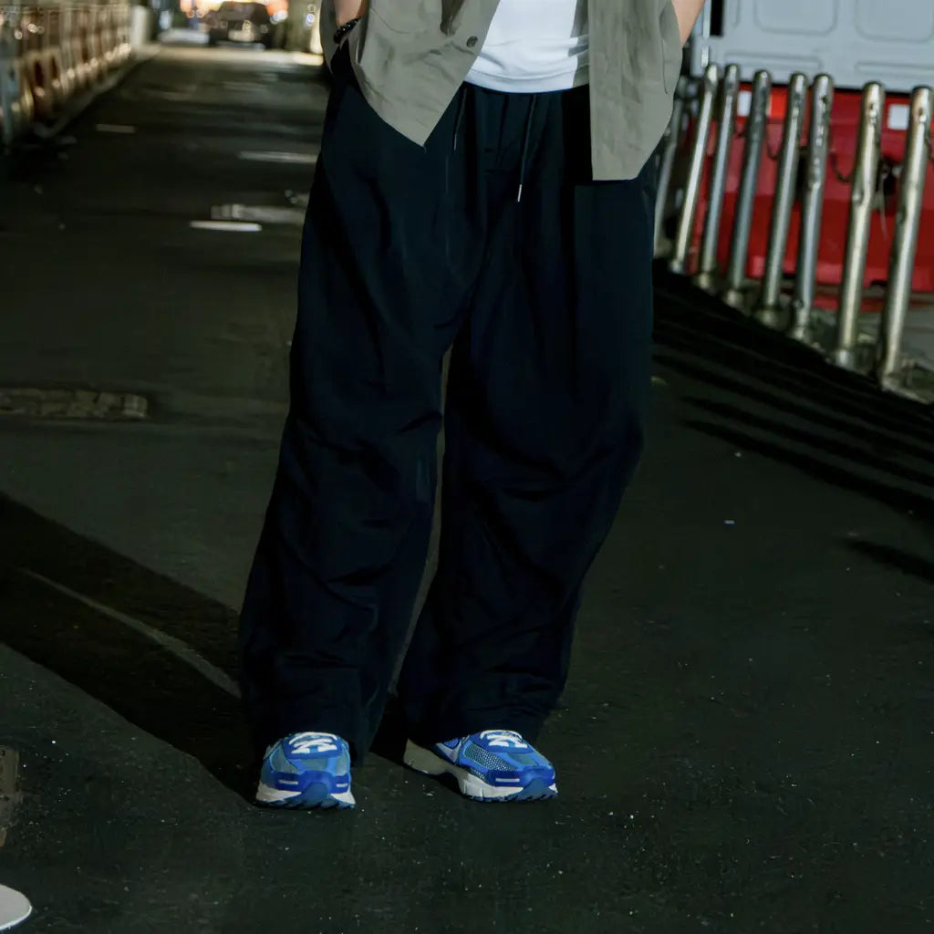 尼龍基本闊褲 Nylon Balloon Pants
