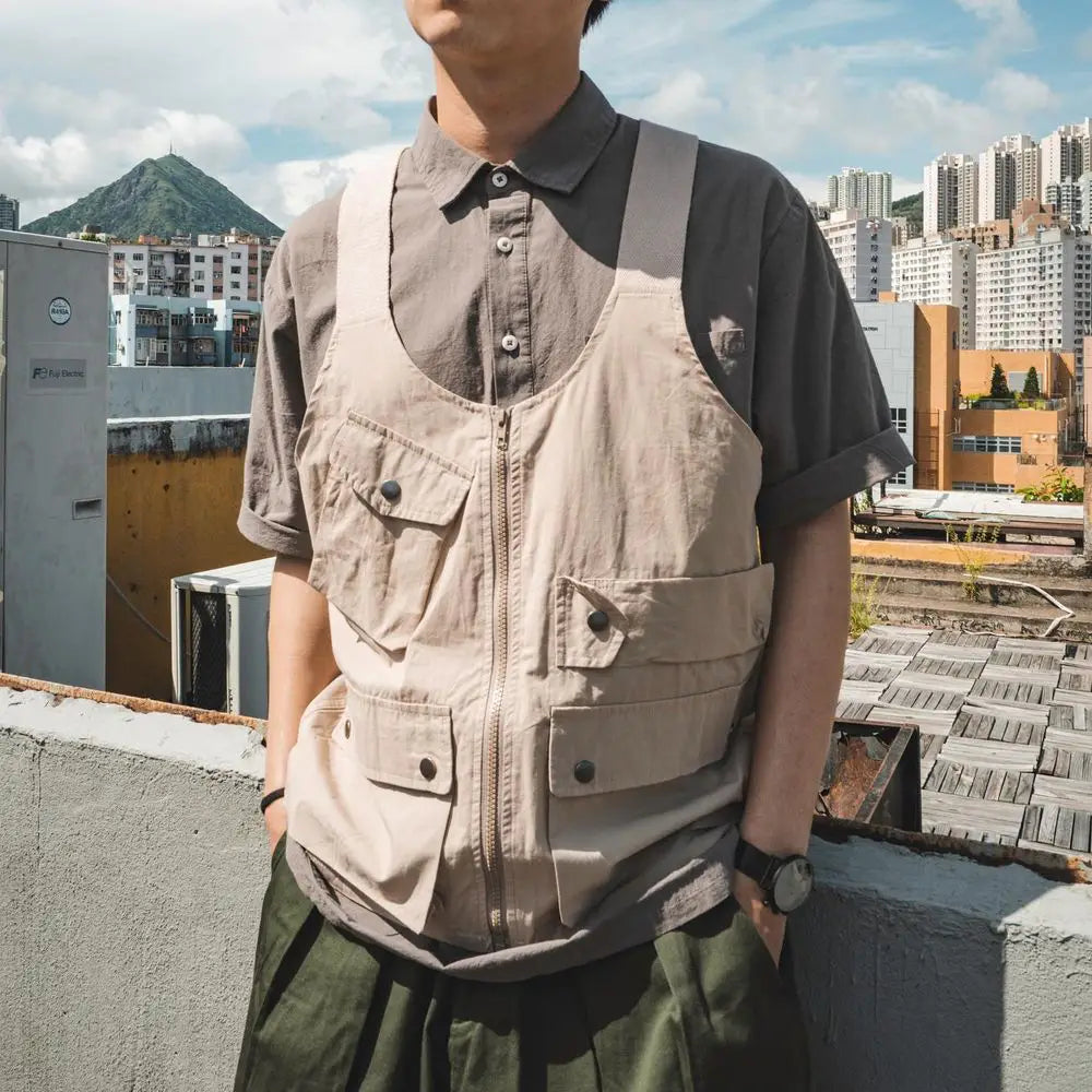 Sleeveless Work Vest