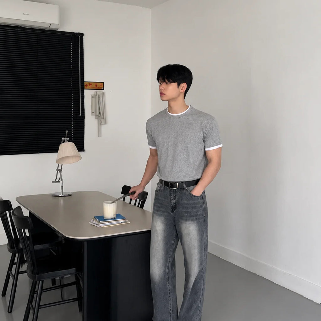 雙層感Tee Double Layer Tee - 圖 2