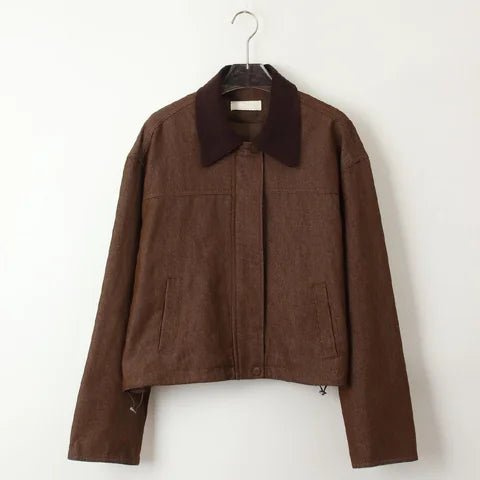 短版簡約外套 Minimal Short Jacket