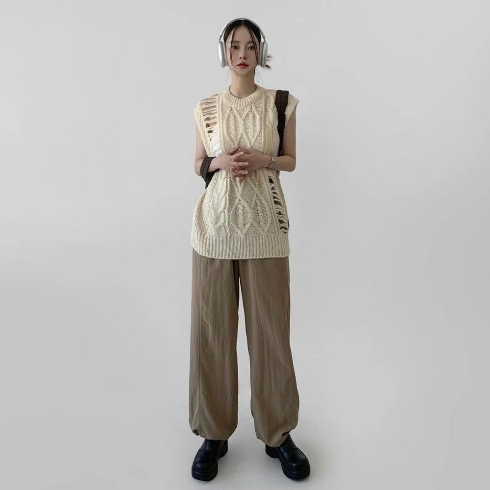 花紋針織毛衣 Patterned Knitted Sweater - 圖 1