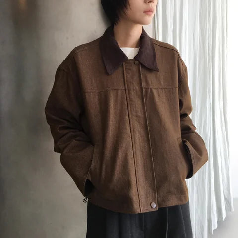短版簡約外套 Minimal Short Jacket