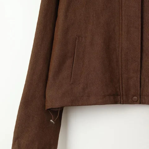 短版簡約外套 Minimal Short Jacket