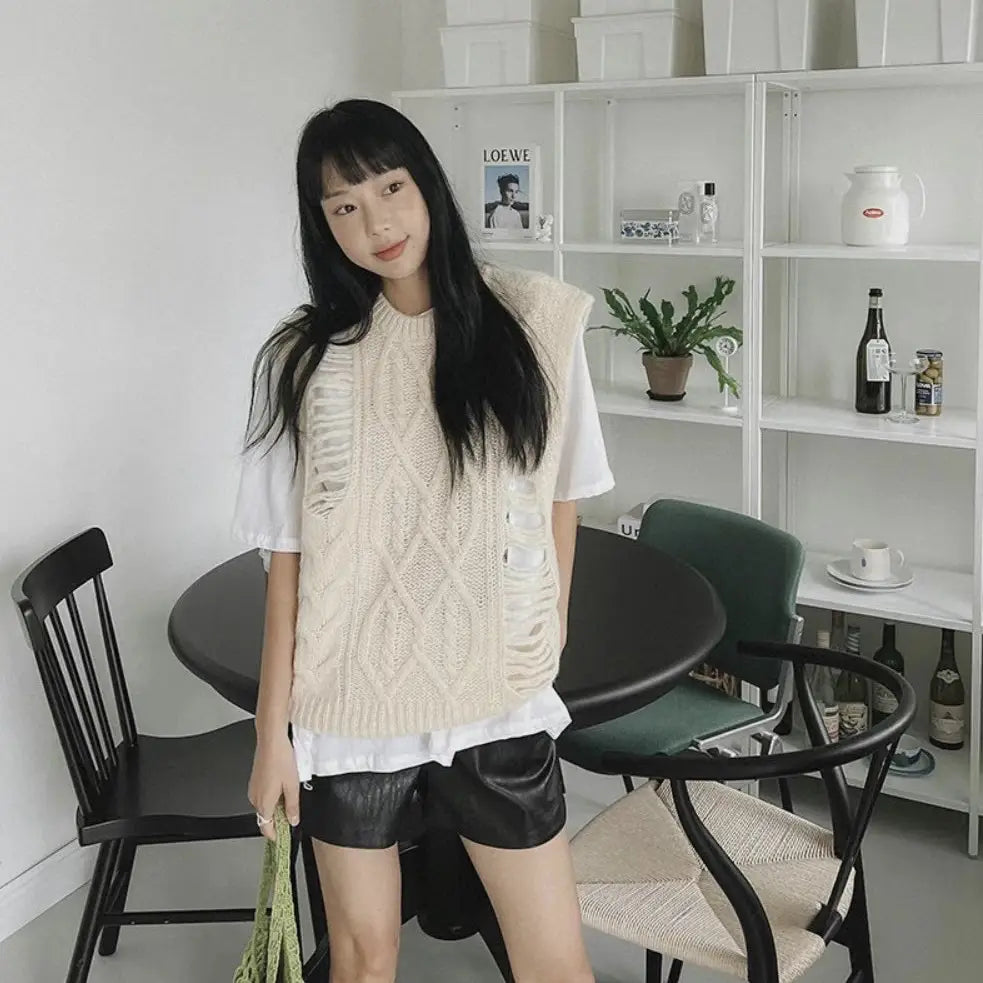 Knit Sweater Vest