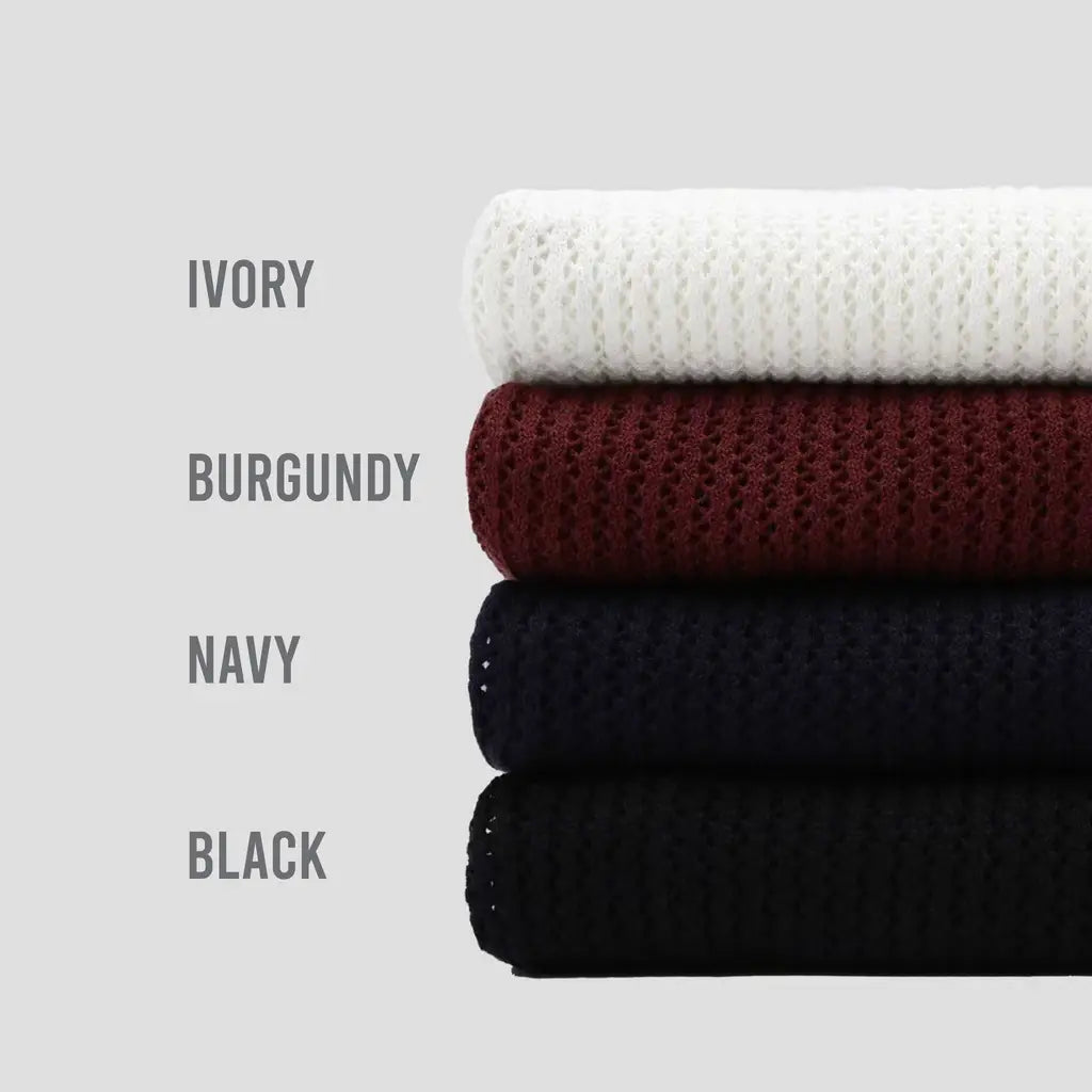 開領針織短袖衫 Open-neck Knitted Short Sleeve