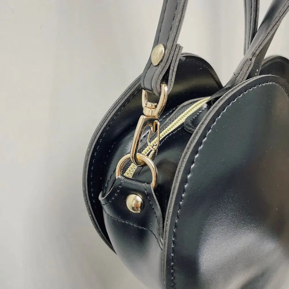 Heart Leather Bag