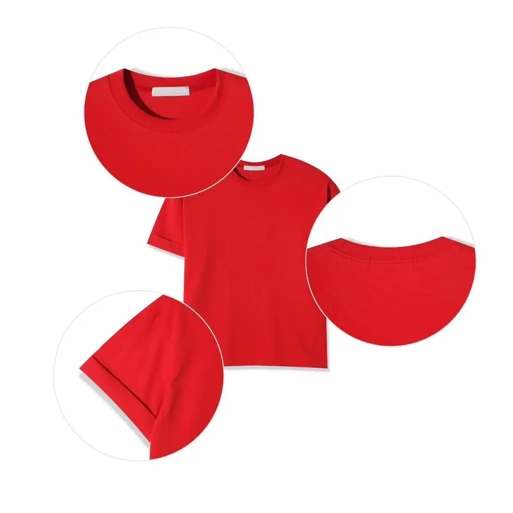 短版顯高純色T-shirt Cropped Lift T-shirt