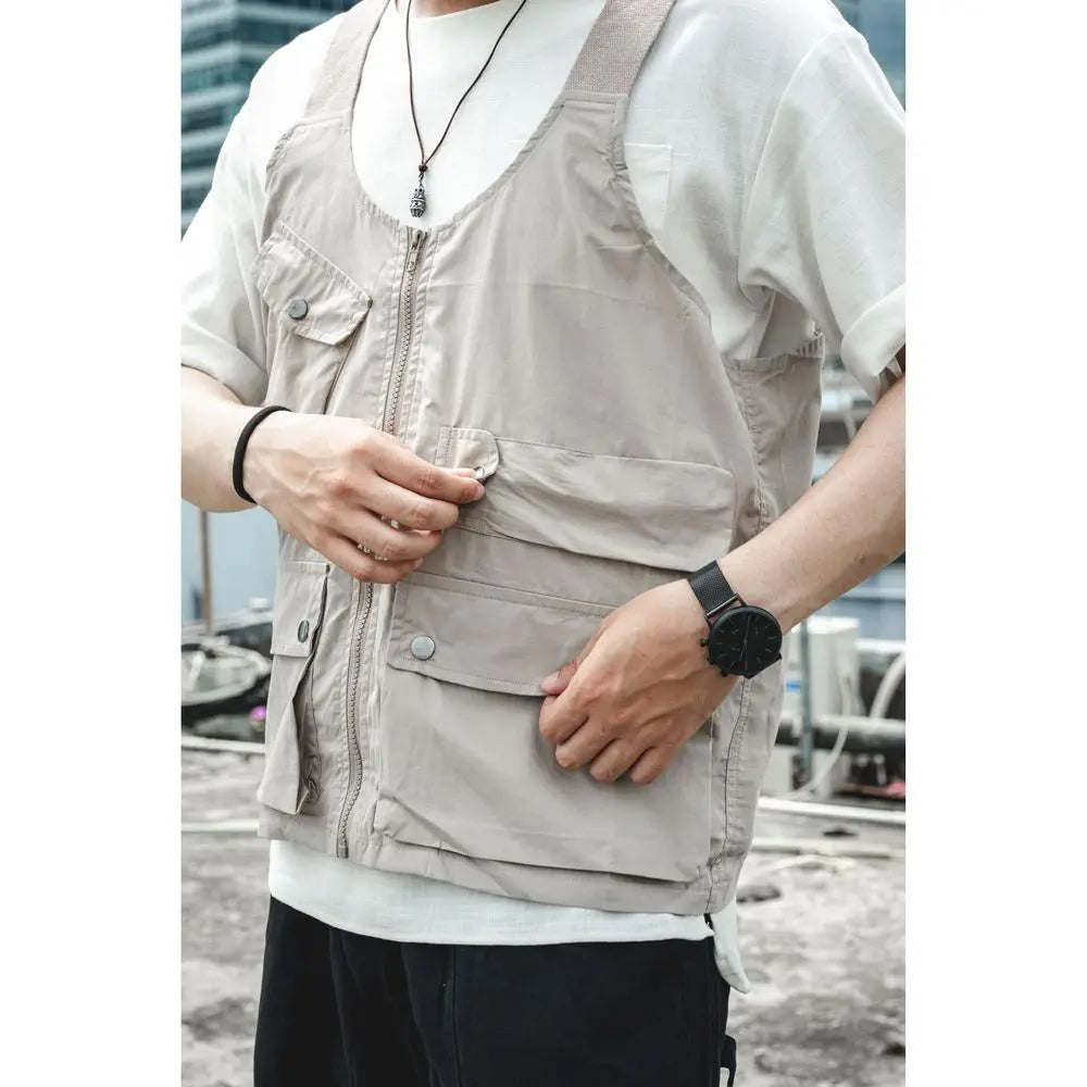 Sleeveless Work Vest