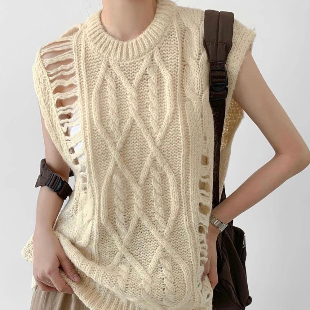 花紋針織毛衣 Patterned Knitted Sweater - 圖 2