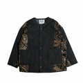 拼布夾綿外套 Patchwork Quilted Jacket - 圖 1