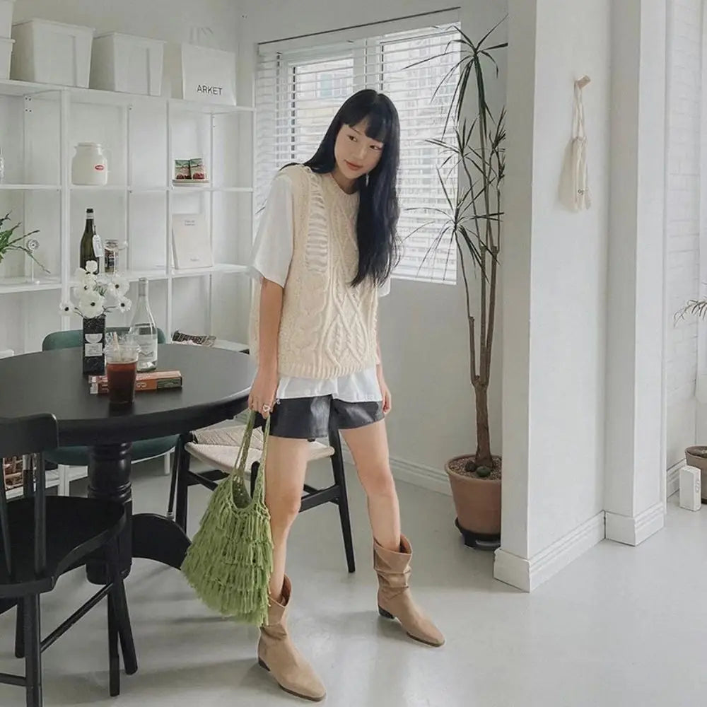 Knit Sweater Vest