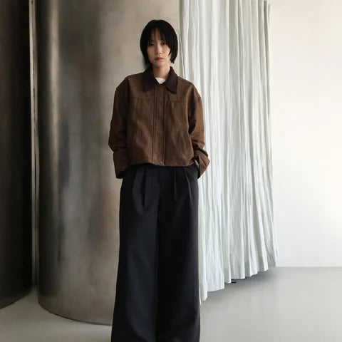 短版簡約外套 Minimal Short Jacket