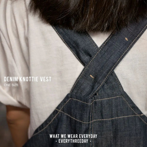 Denim Knottie Vest