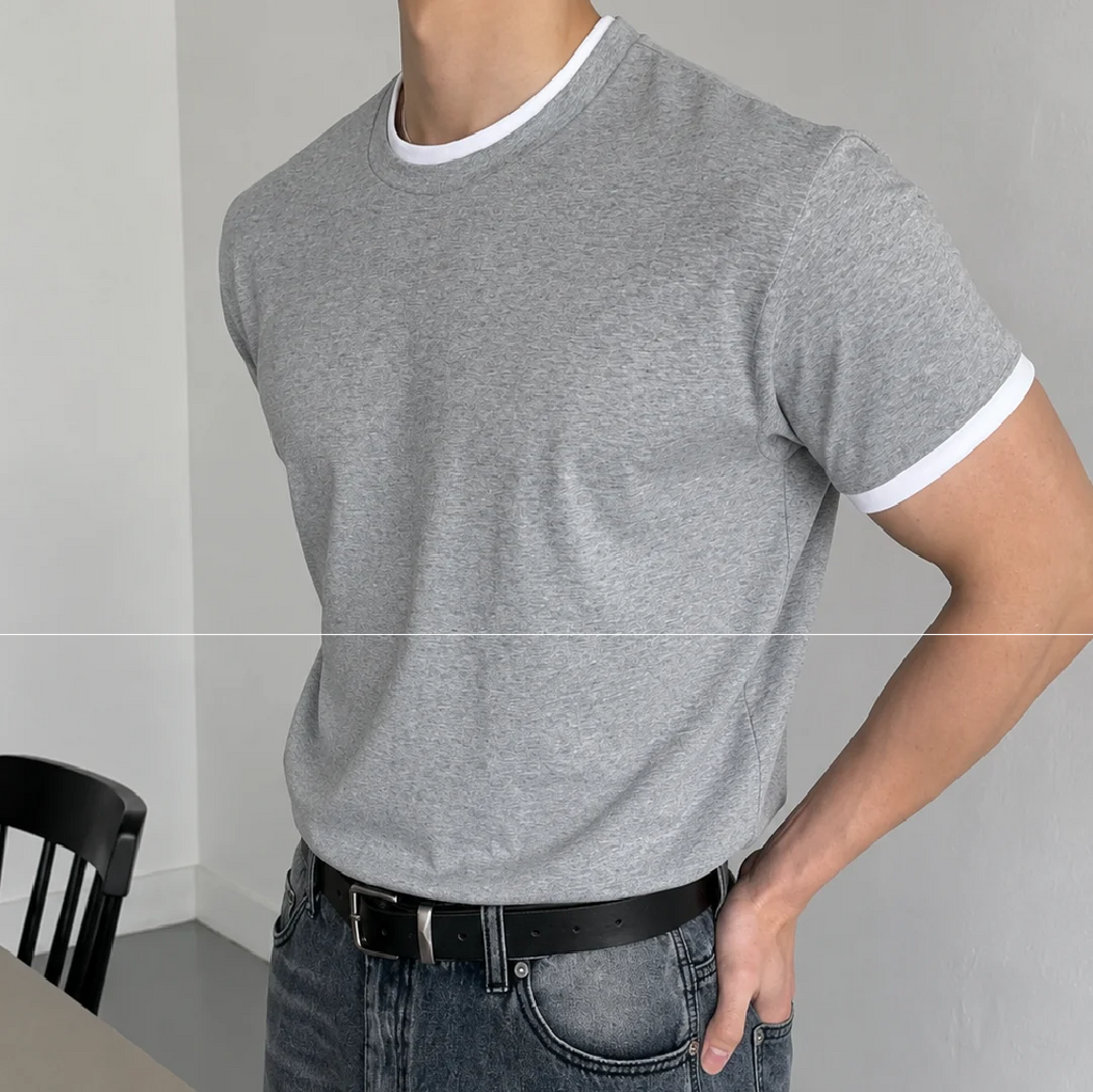 雙層感Tee Double Layer Tee - 圖 1