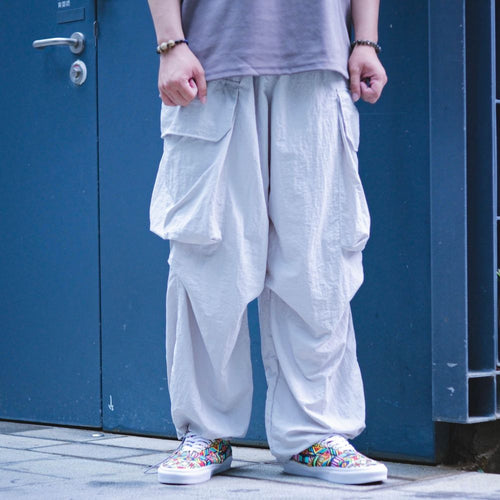 Big Pocket Nylon Pants - 圖 1