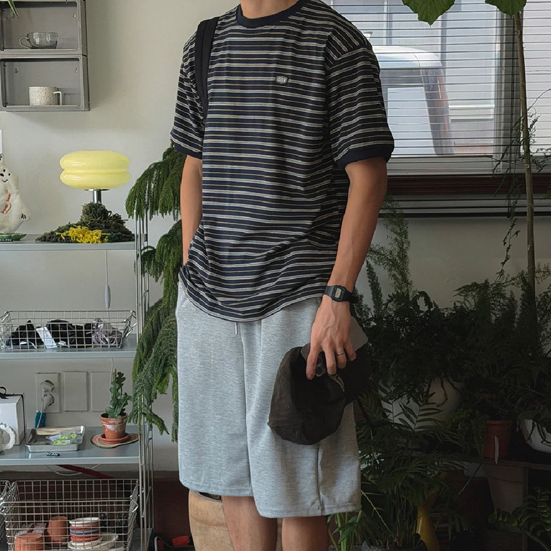 細條紋 Oversize Tee Striped Daily Tee - 圖 2