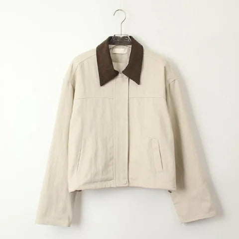 短版簡約外套 Minimal Short Jacket