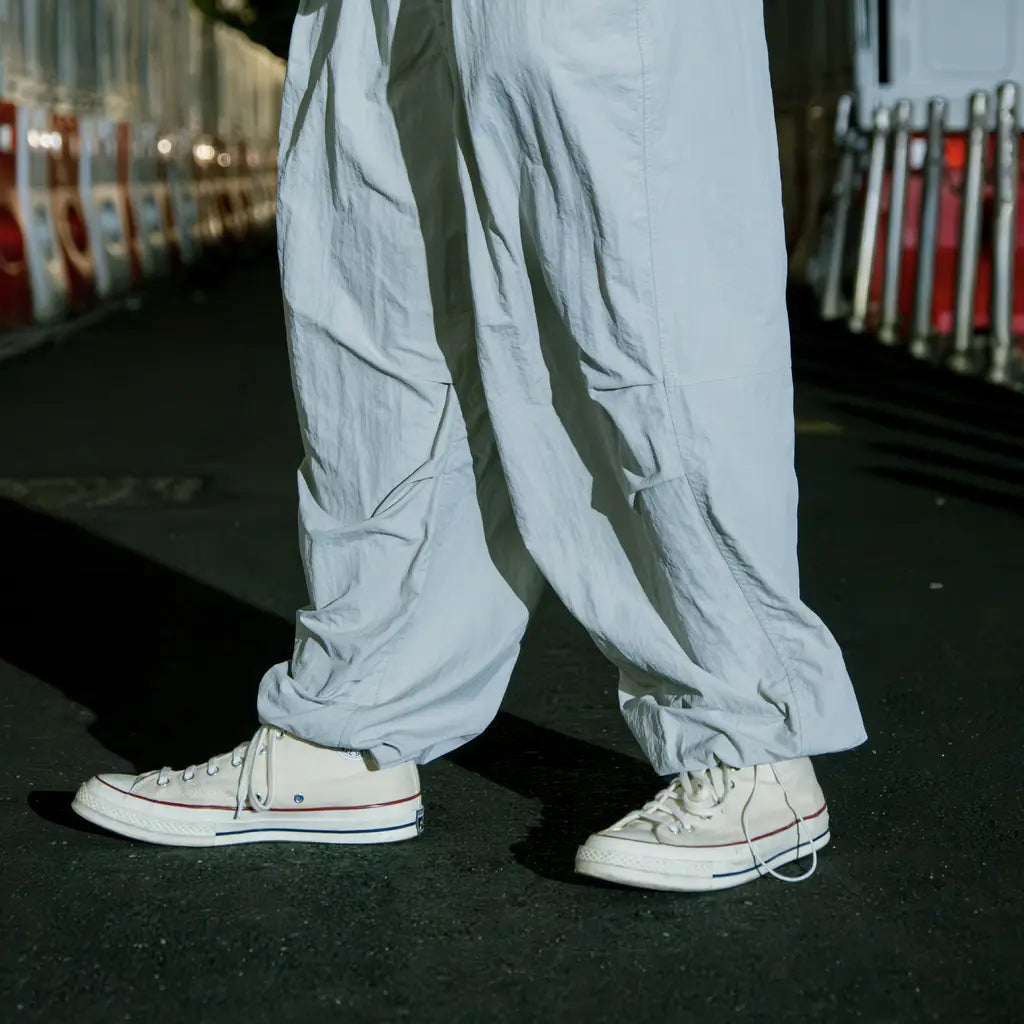 尼龍基本闊褲 Nylon Balloon Pants