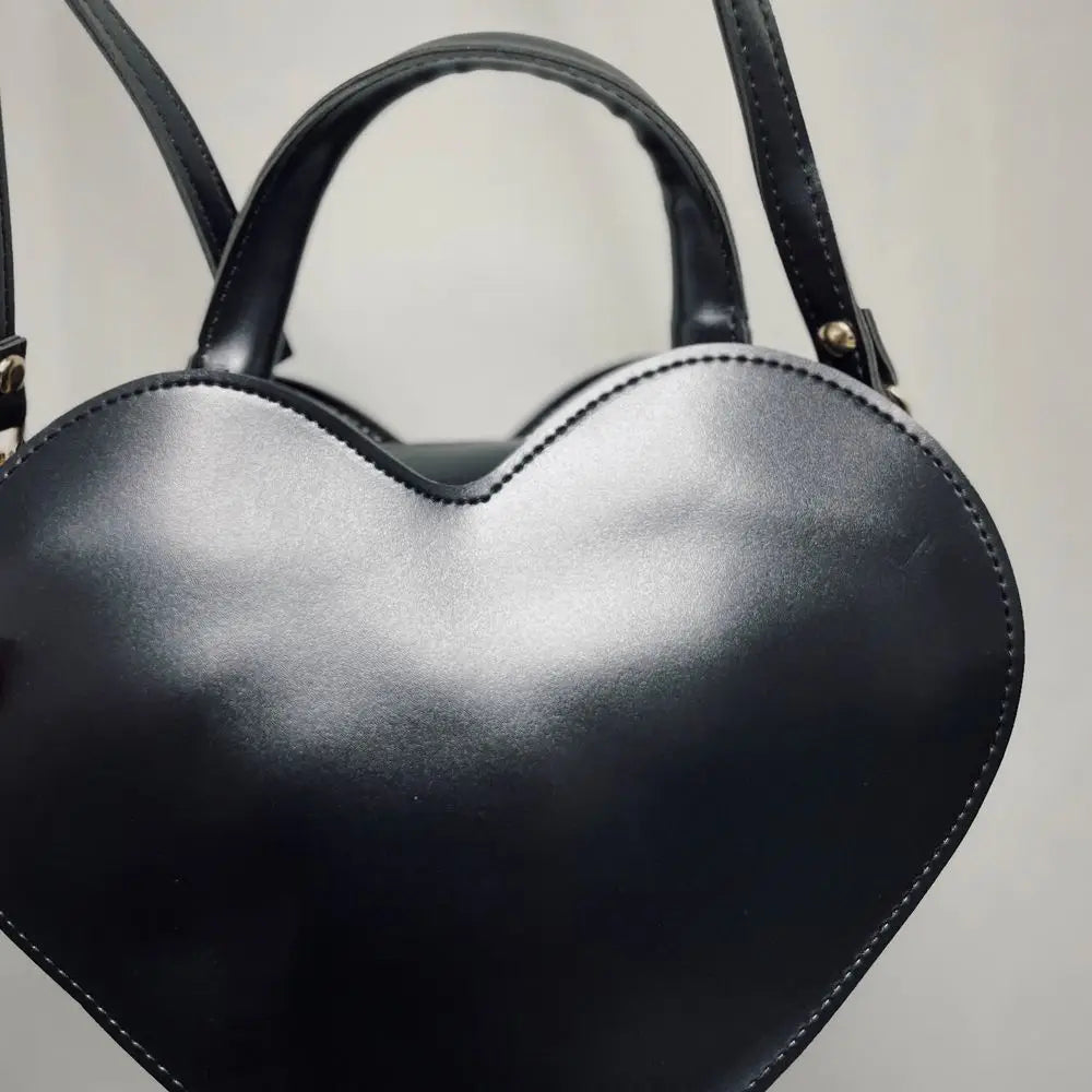 Heart Leather Bag