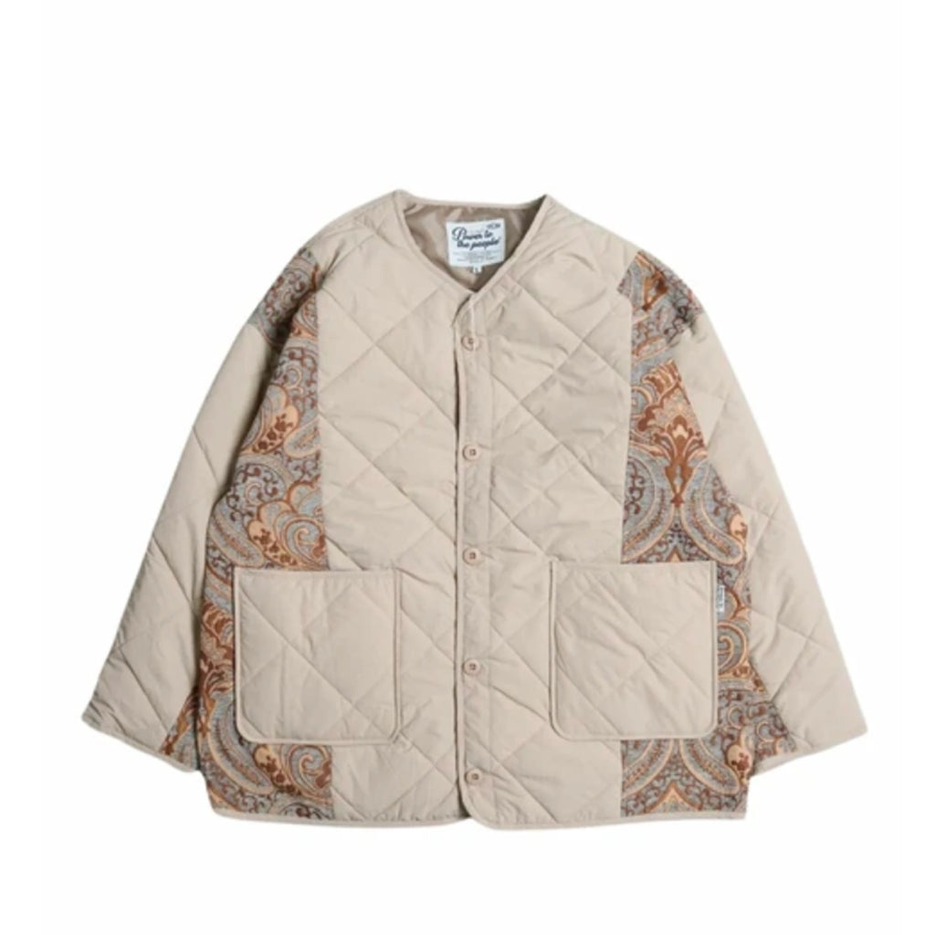 拼布夾綿外套 Patchwork Quilted Jacket - 圖 3