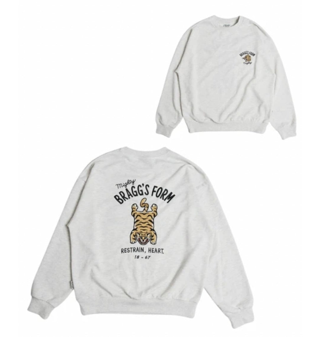 老虎刺繡衛衣 Tiger Embroidered Sweatshirt - 圖 2