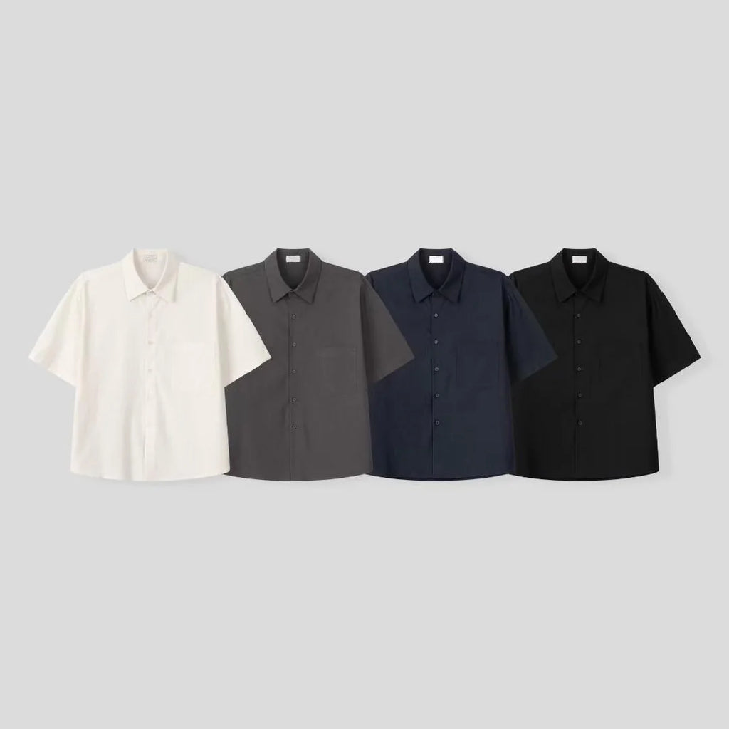 短版口袋恤衫 Box Pocket Shirt - 圖 2